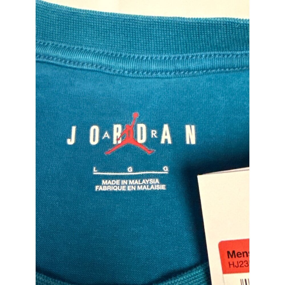 Nike Jordan Reissue Men's Tee Graphic T-Shirt HJ2356-301 Blue Basketball Large - Picture 8 of 11